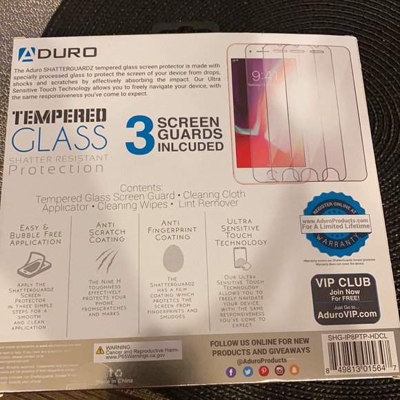 Shatter Guardz IPHONE📲 SCREEN PROTECTOR📲3 - Picture 4 of 4